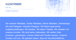 Desktop Screenshot of klickmeister.de